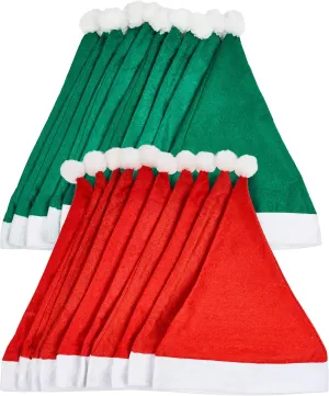Traditional Christmas Santa Hats
