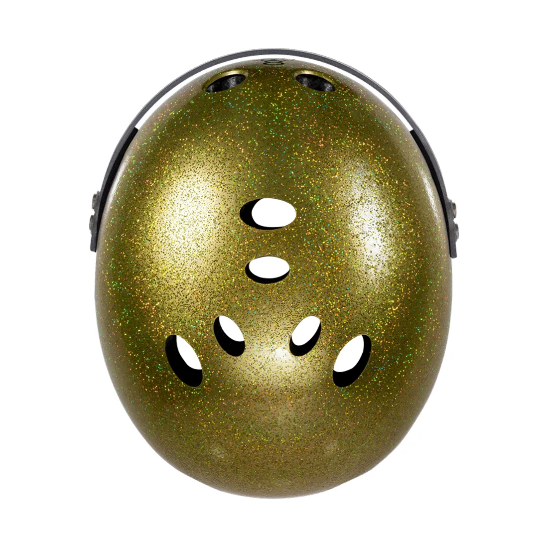 Triple 8 The Visor Certified Helmet SS Gold Glitter