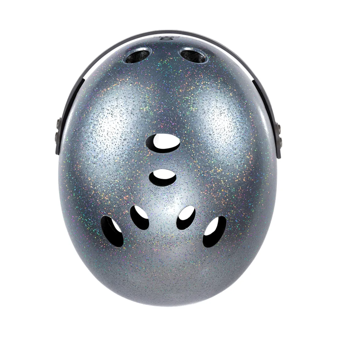 Triple 8 The Visor Certified Helmet SS Silver Glitter