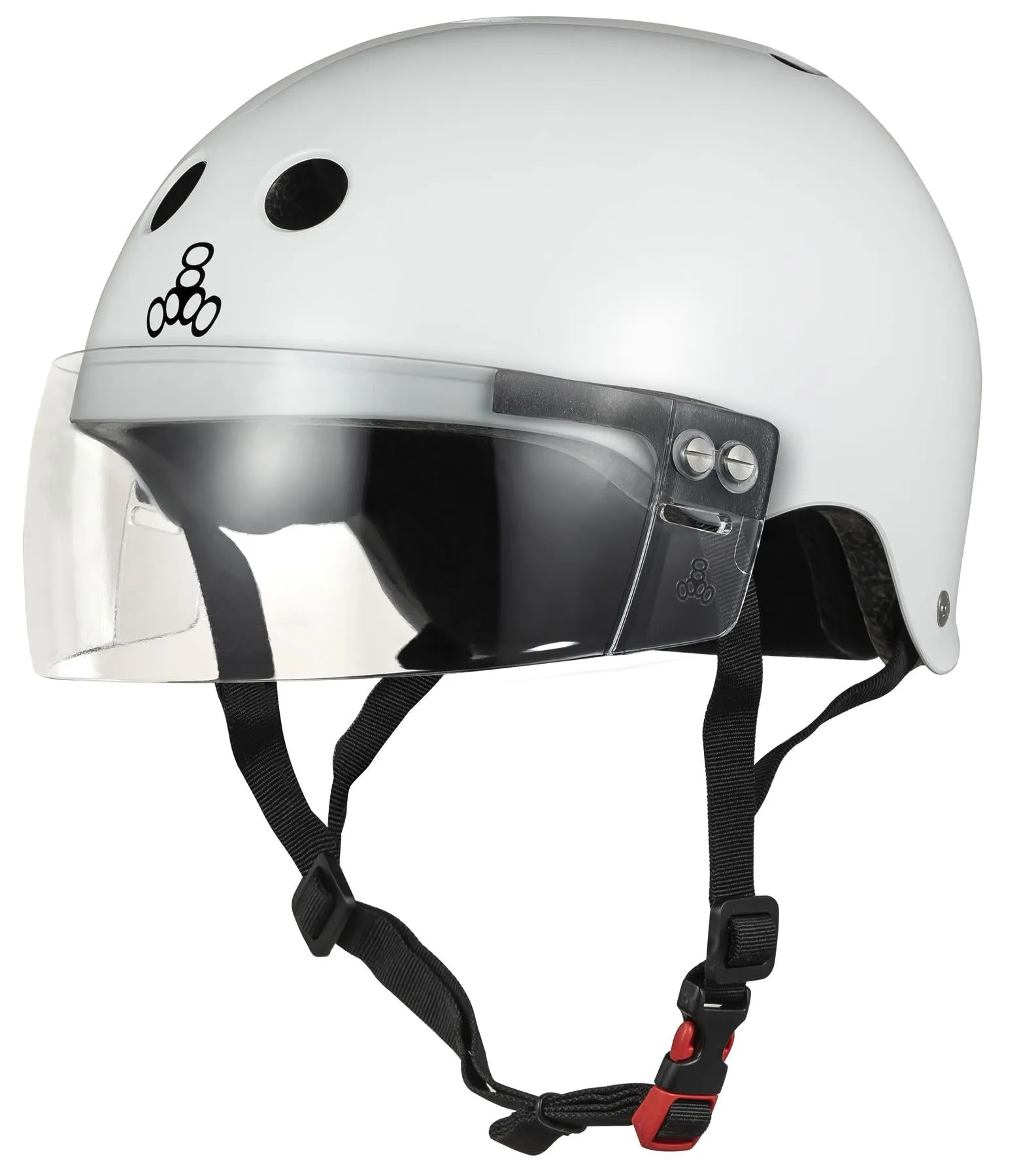 Triple Eight Sweatsaver Cert Helmet Visor White