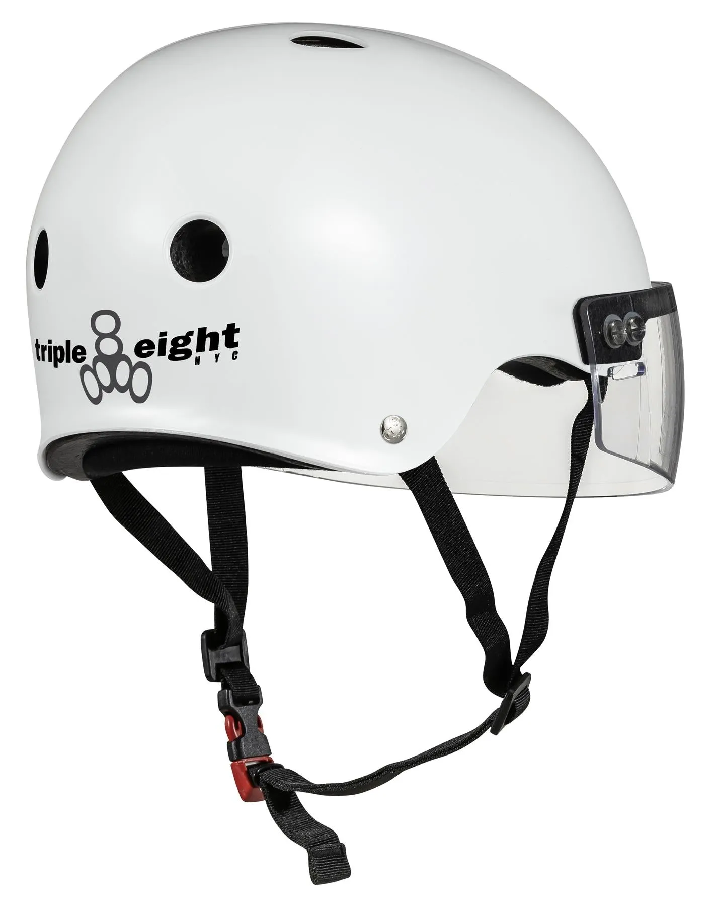 Triple Eight Sweatsaver Cert Helmet Visor White