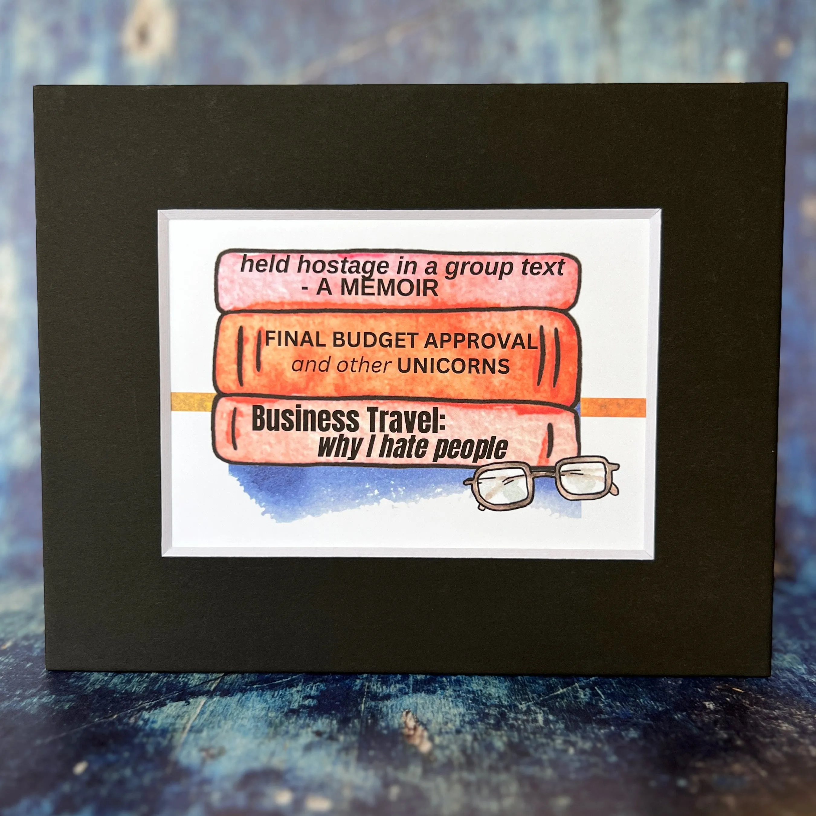 true life bookshelf print 4  - business books