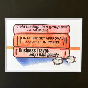 true life bookshelf print 4  - business books