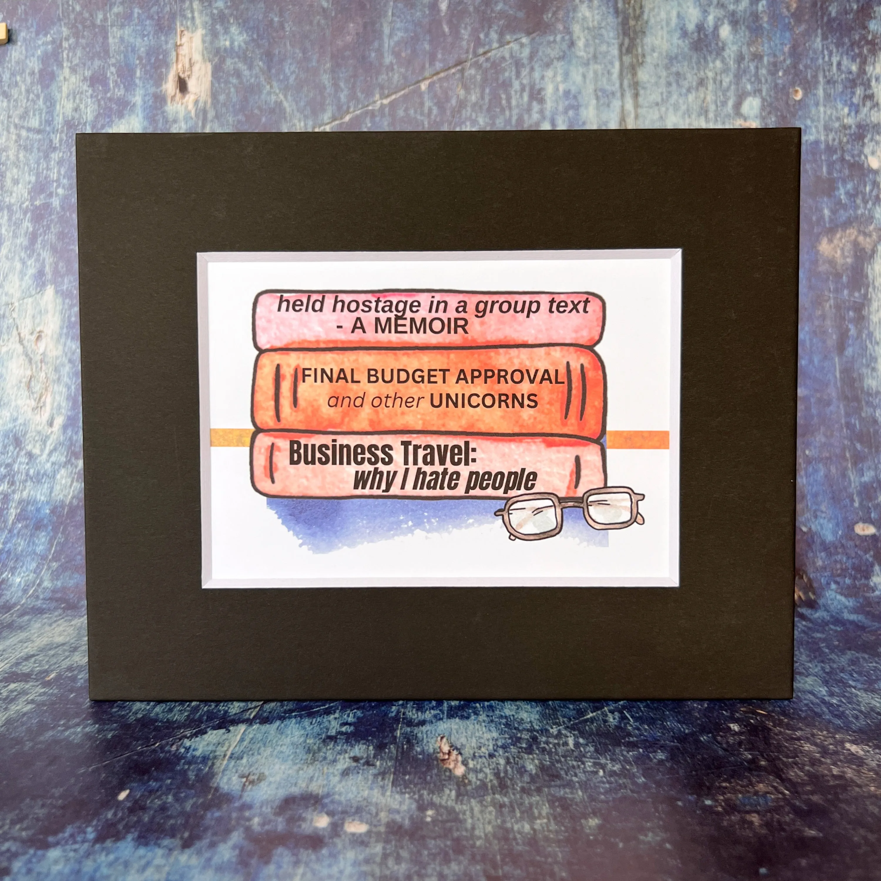 true life bookshelf print 4  - business books