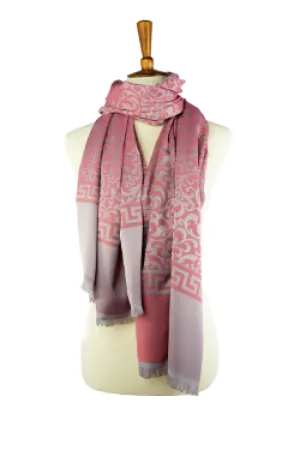 Turkish Scroll Hijab- Red