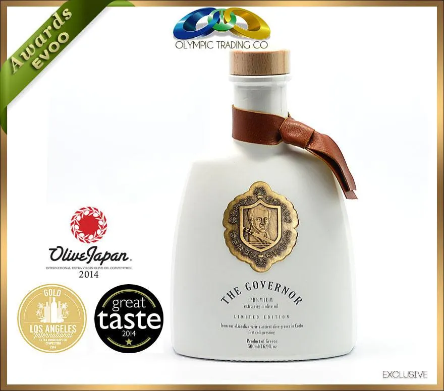 Ultra Premium EVOO The Governor 500ml - Limited Edition - Harvest 2024/2025