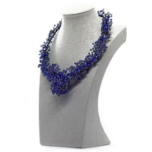 Šumivé: Handmade Wired Crystal Bead Necklace