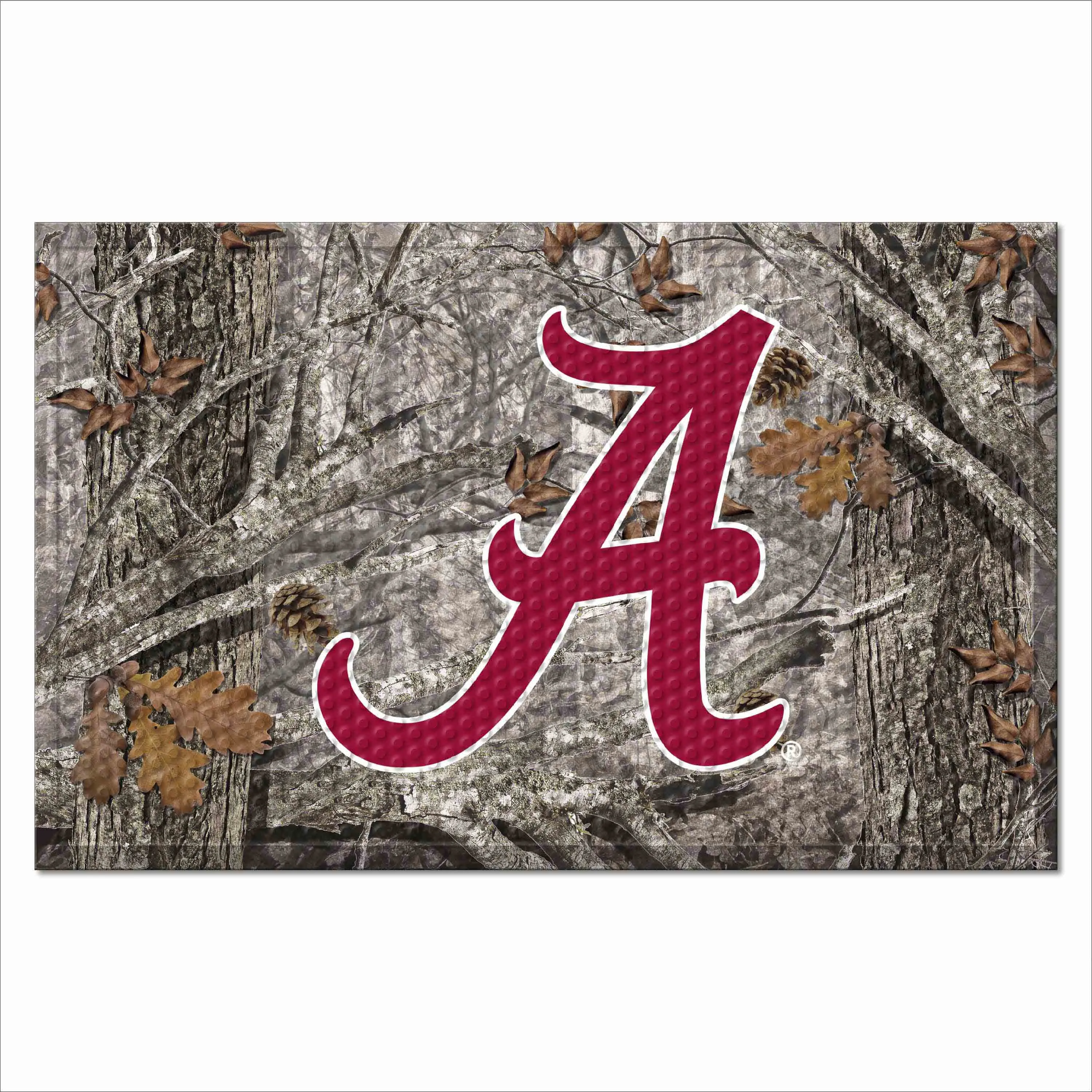 University of Alabama Camo Scraper Mat