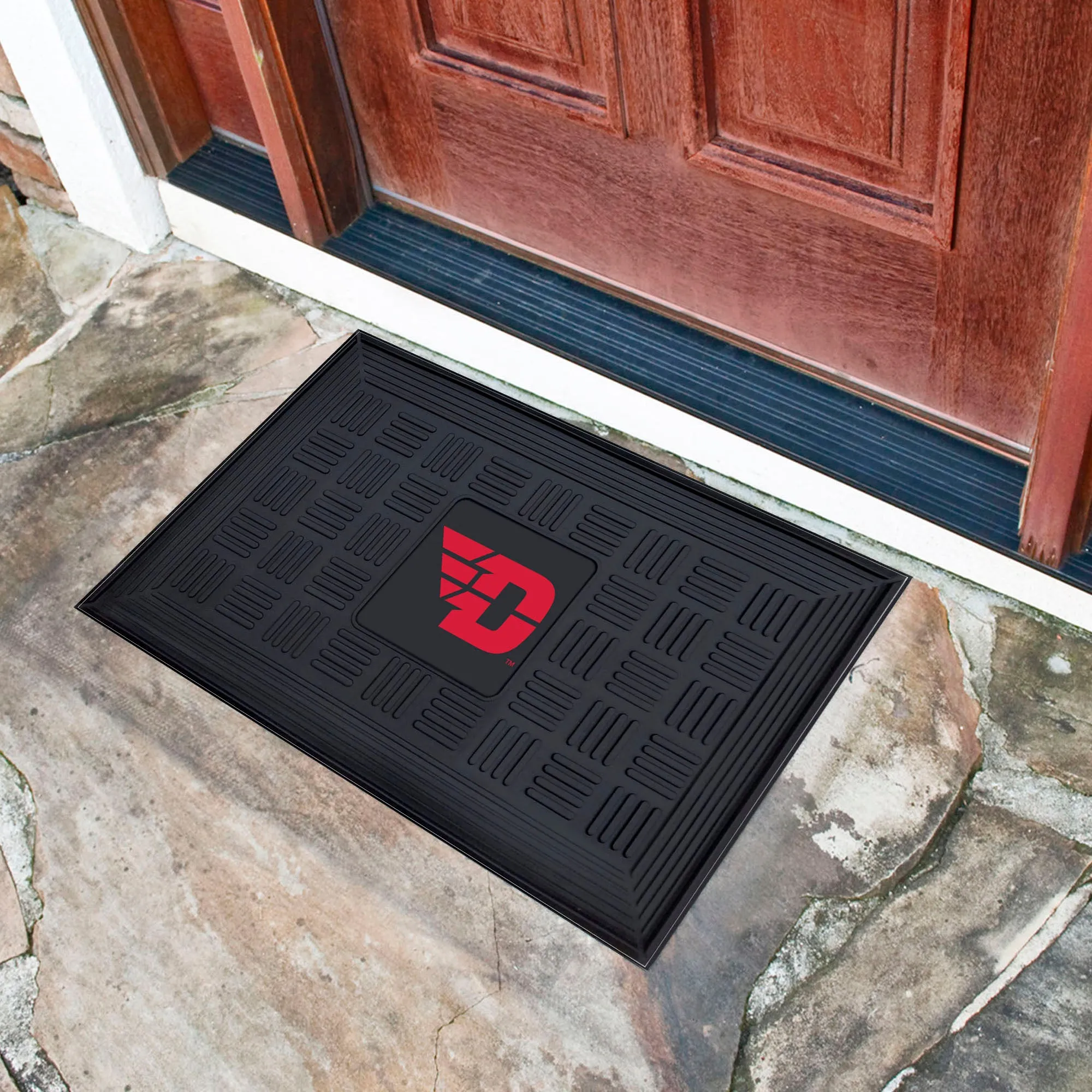 University of Dayton Medallion Door Mat