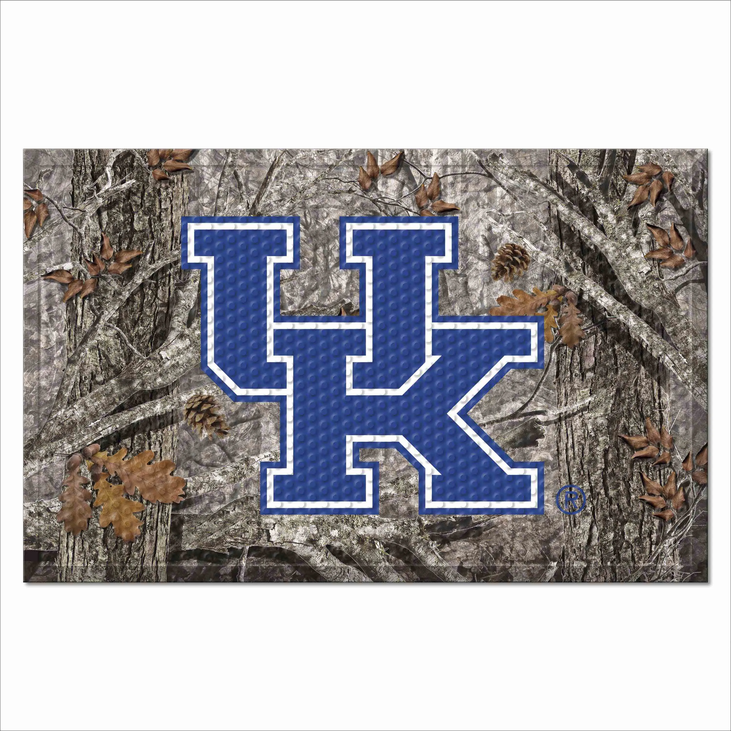 University of Kentucky Camo Scraper Mat