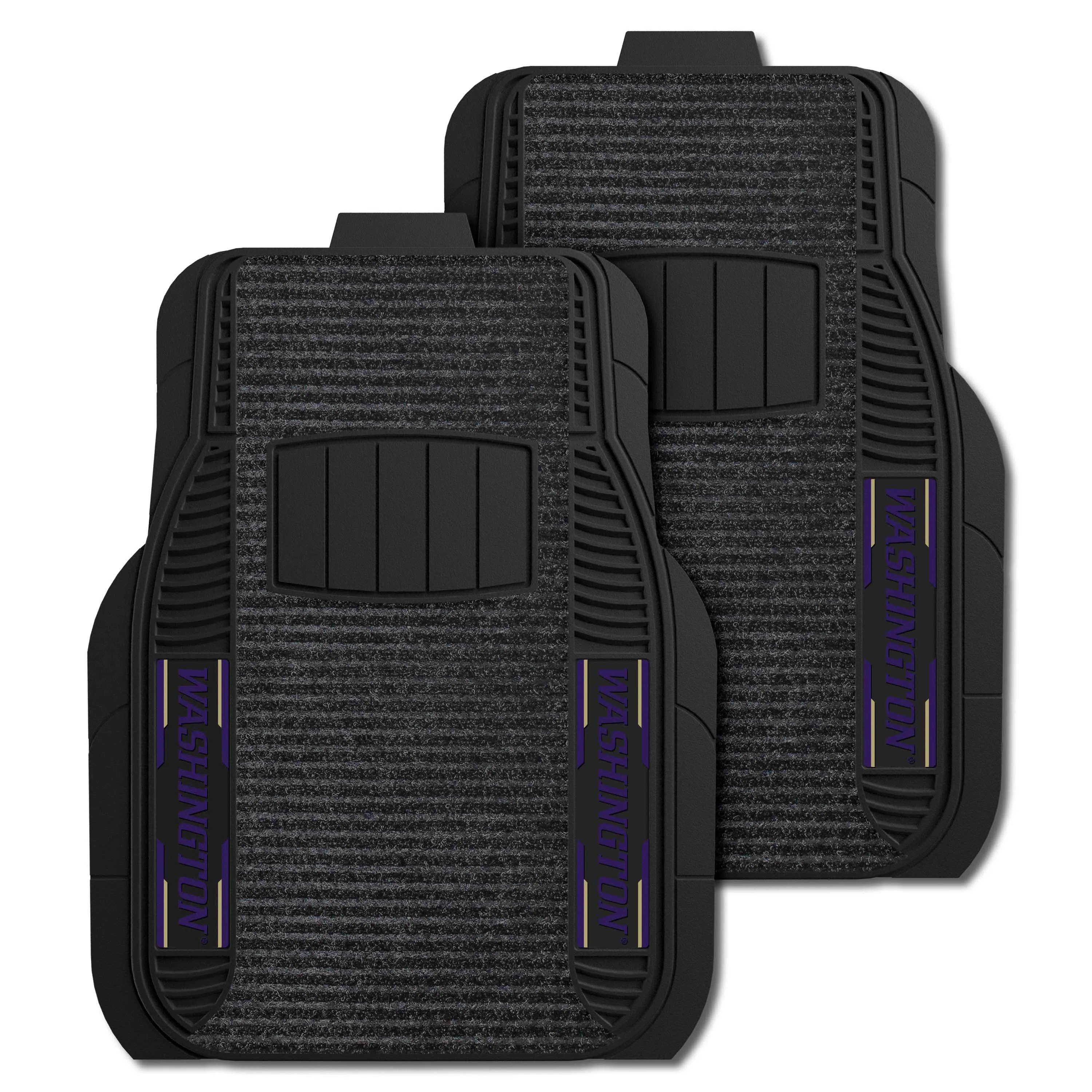 University of Washington 2-pc Deluxe Car Mat Set
