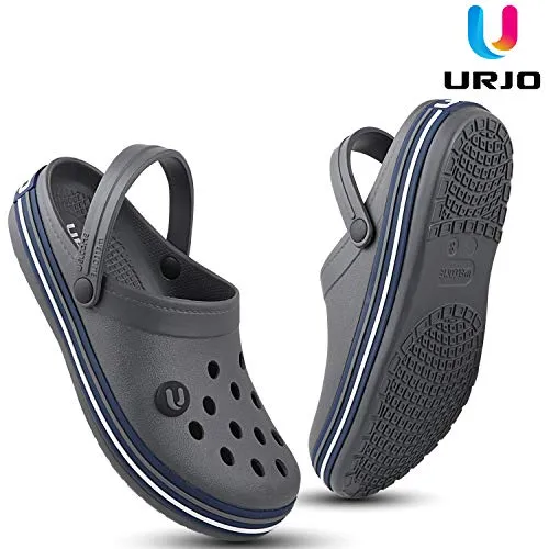 URJO Boy's Carbon Clog-7 UK (41 EU) (Men_Skipper)
