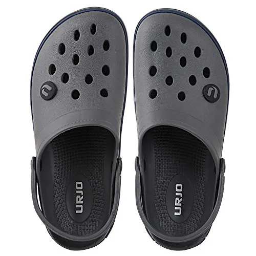 URJO Boy's Carbon Clog-7 UK (41 EU) (Men_Skipper)
