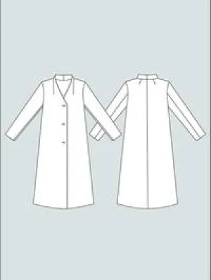 V-NECK COAT PATTERN XL-3XL -- The Assembly Line Patterns