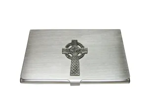 Very Large Celtic Cross Business Card Holder