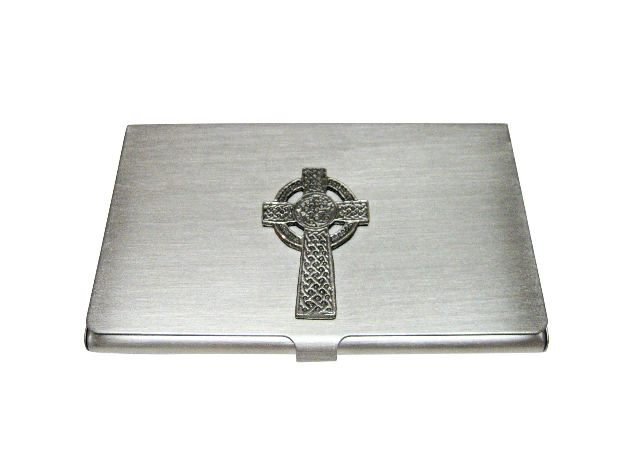 Very Large Celtic Cross Business Card Holder