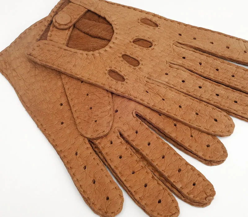 Vilcabamba - Peccary leather gloves - men