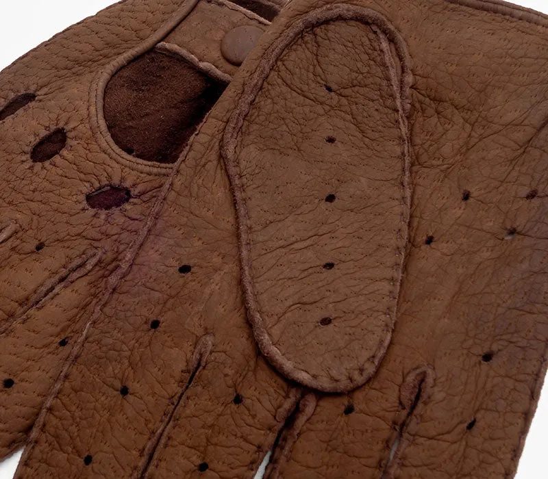 Vilcabamba - Peccary leather gloves - men