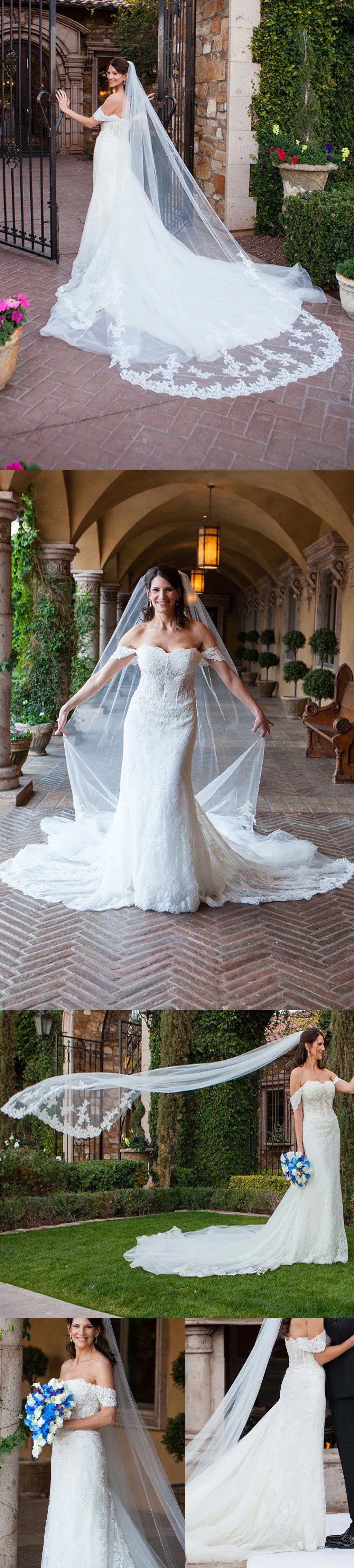 Vintage Off shoulder Sweetheart Neck Charming Lace Beading Long Wedding Dresses, AB1113