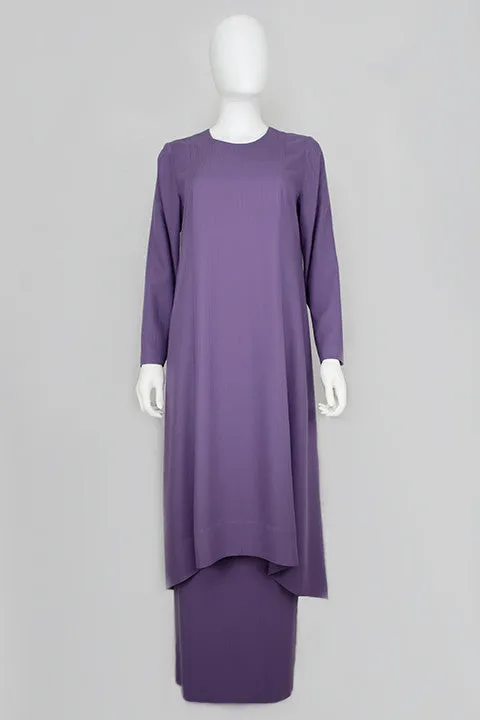 Violet Hi-lo Tunic with Princess Seams