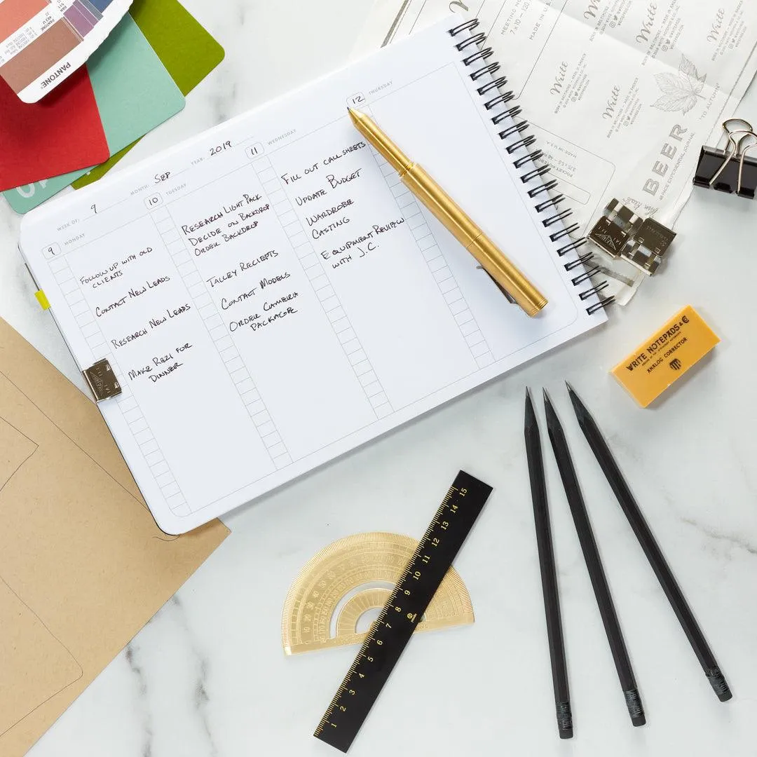 Weekly Planner Notebook: Organize Your Week, Achieve Your Goals