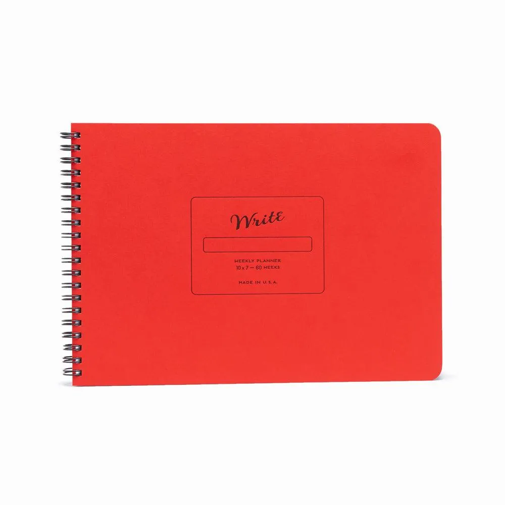Weekly Planner Notebook: Organize Your Week, Achieve Your Goals