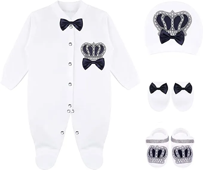 Welcome Home Baby Jeweled Suit Set