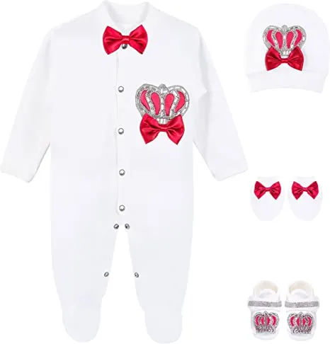 Welcome Home Baby Jeweled Suit Set