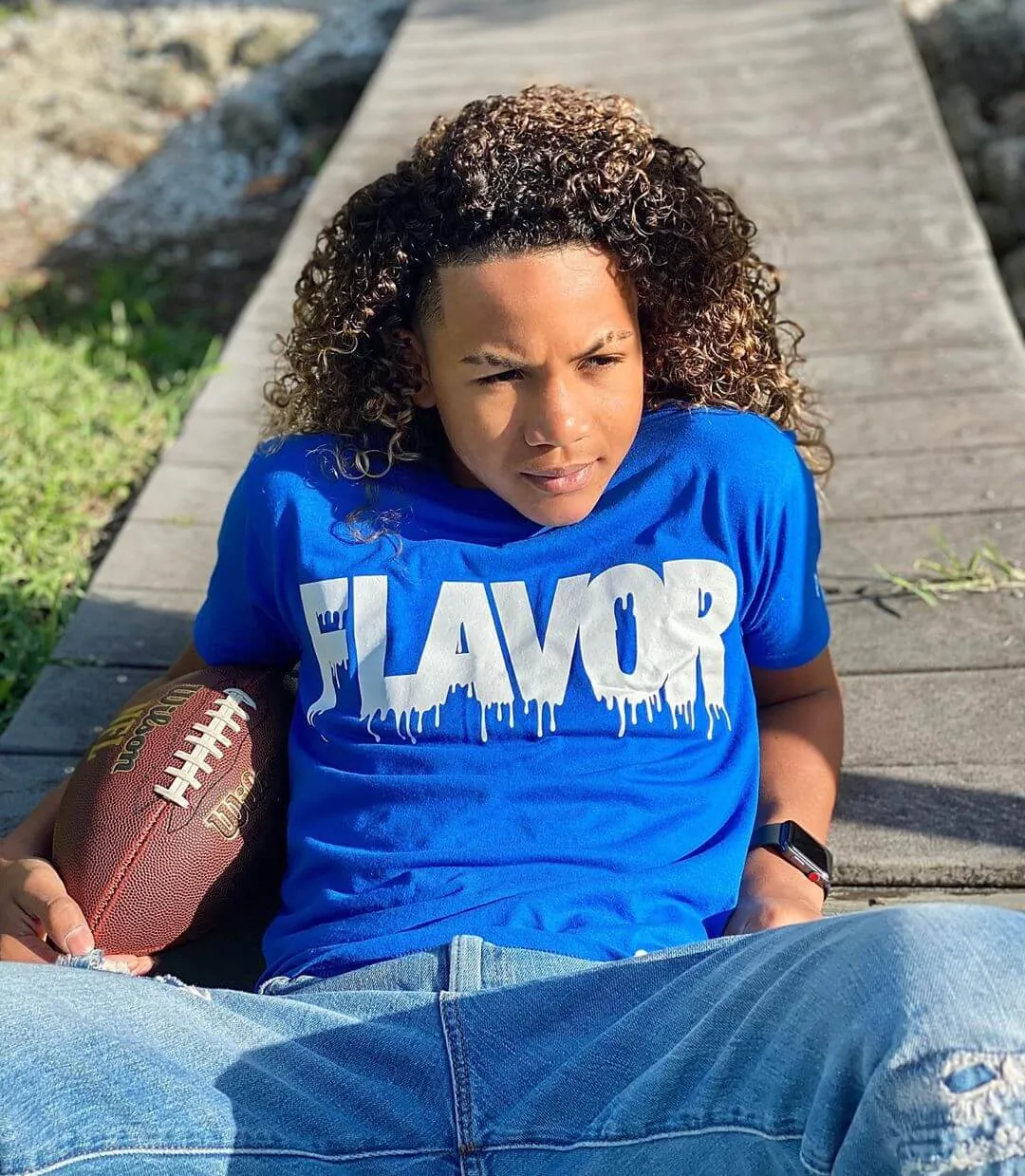 White Flavor | Blue Tee
