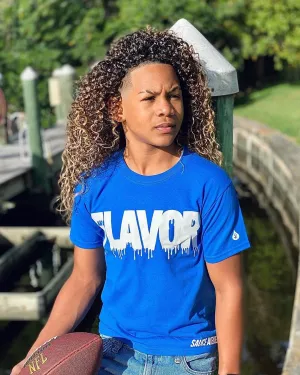 White Flavor | Blue Tee