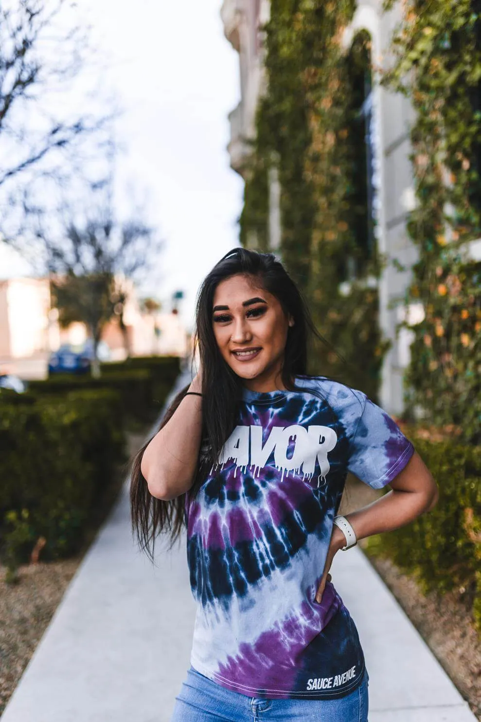 White Flavor | Purple Sea Tee