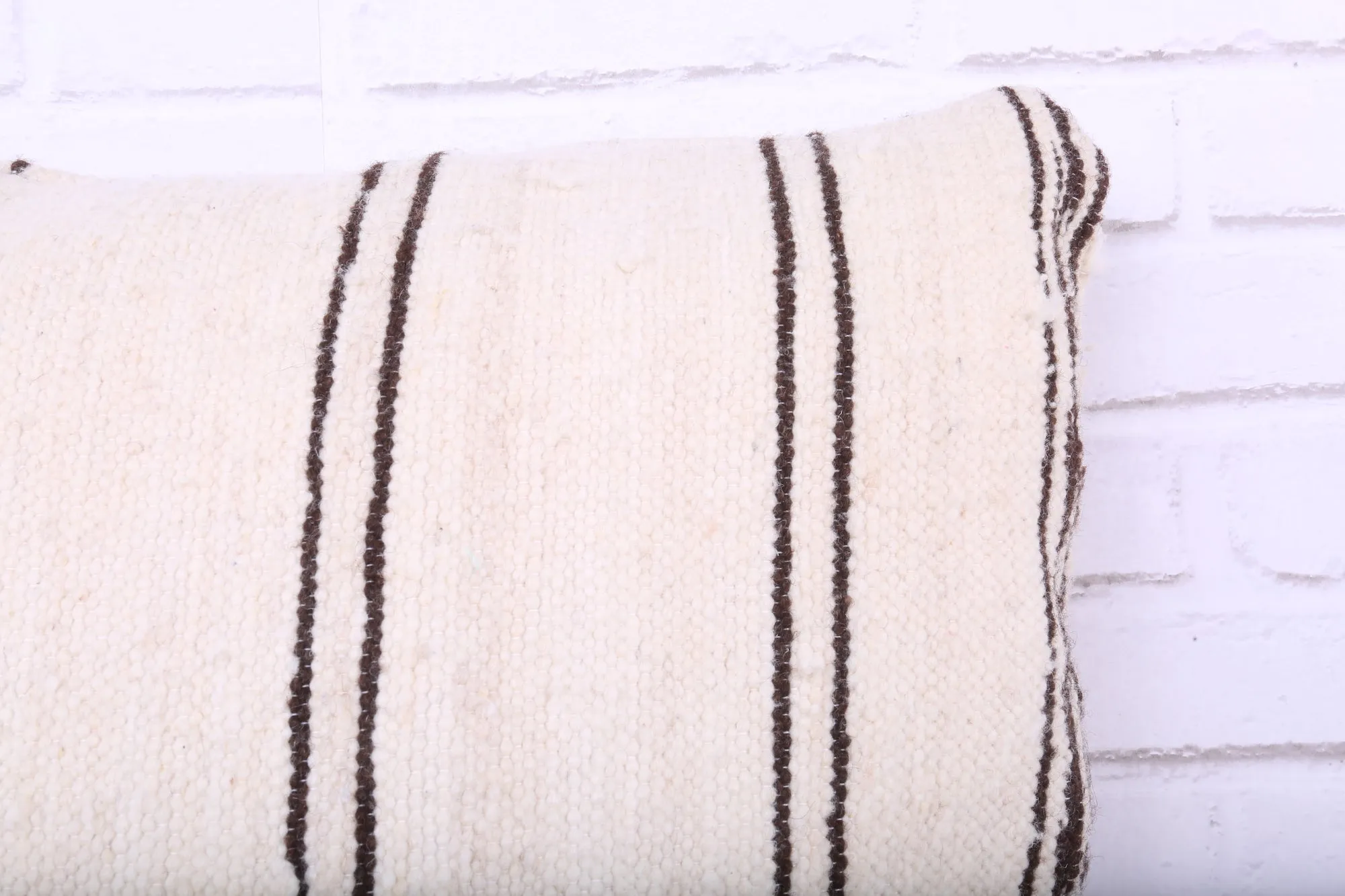 White Moroccan Pillow 20 inches X 20 inches