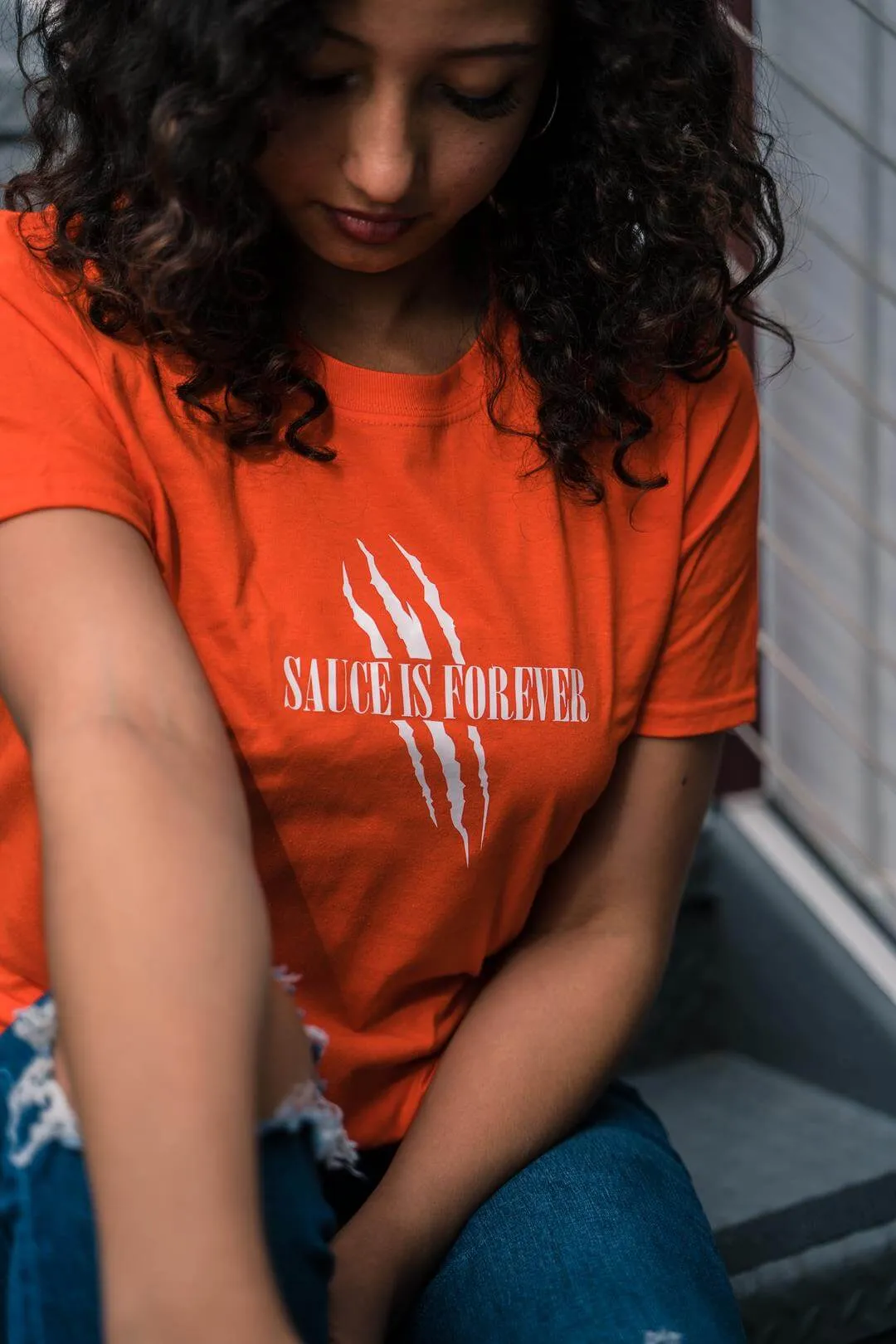 White Sauce Is Forever (S) | Orange Tee (Tiger Claw)