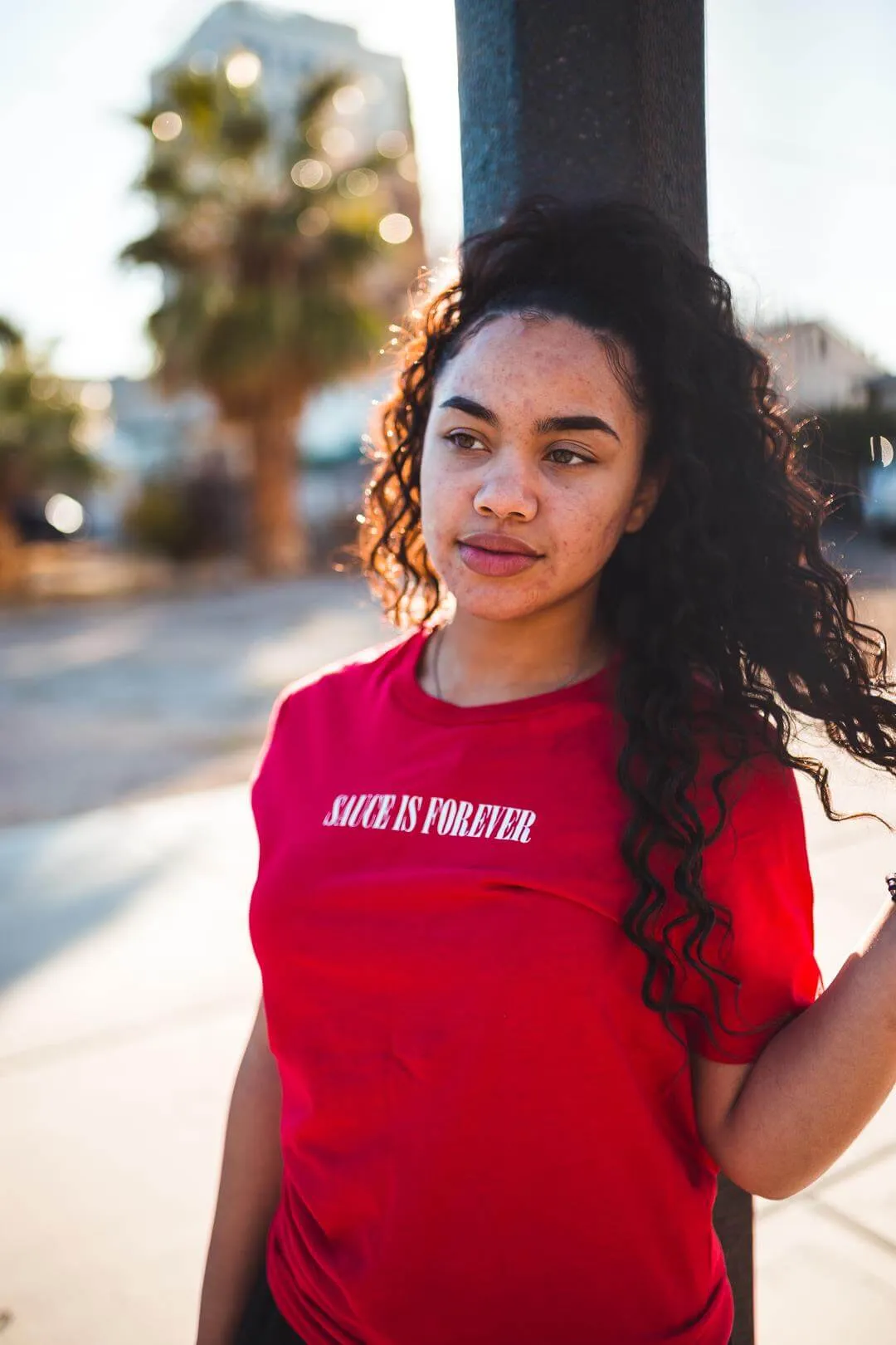 White Sauce Is Forever (S) | Red Tee