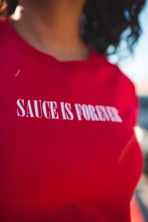 White Sauce Is Forever (S) | Red Tee