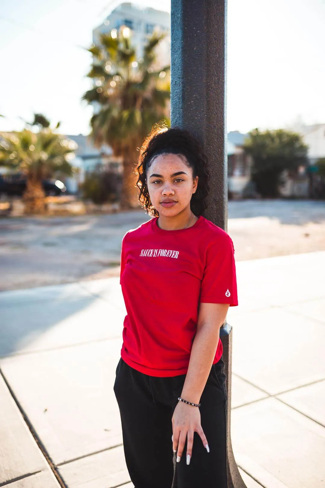 White Sauce Is Forever (S) | Red Tee