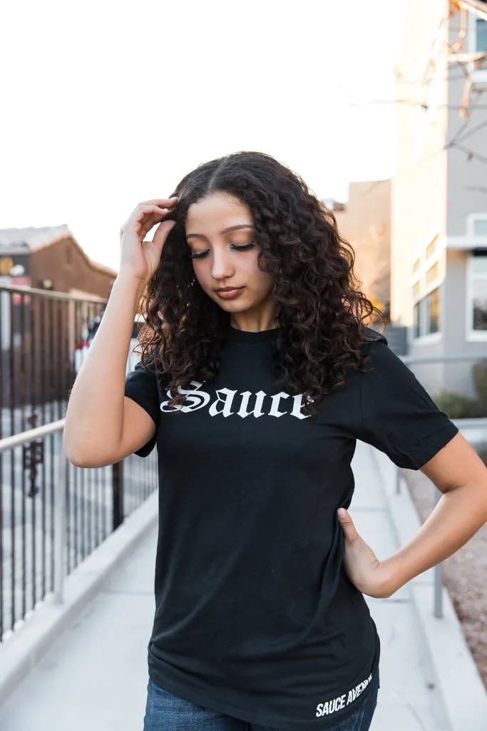 White Sauce (OE) | Black Tee