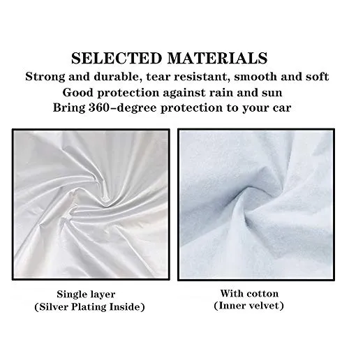 Whitejianpeak Car Cover Compatible with Mercedes-Benz GLE(2015-2021) ML(2006-2015) G(2019-2021)/AMG GLE ML G, Waterproof Automobiles Full Covers Outdoor Indoor All Weather Car Tarp with Storage Bag