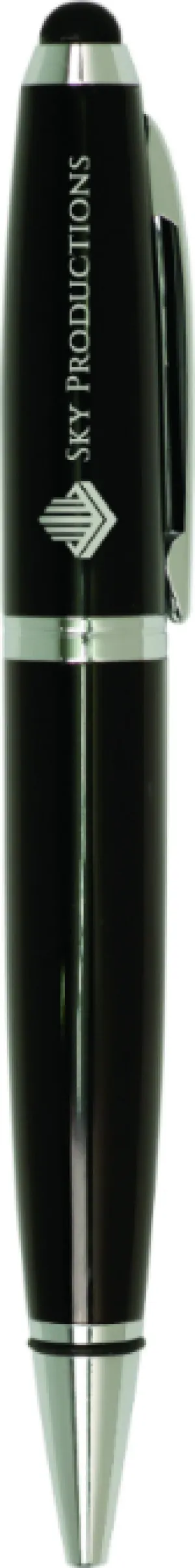 Wide Barrel Pen with Stylus