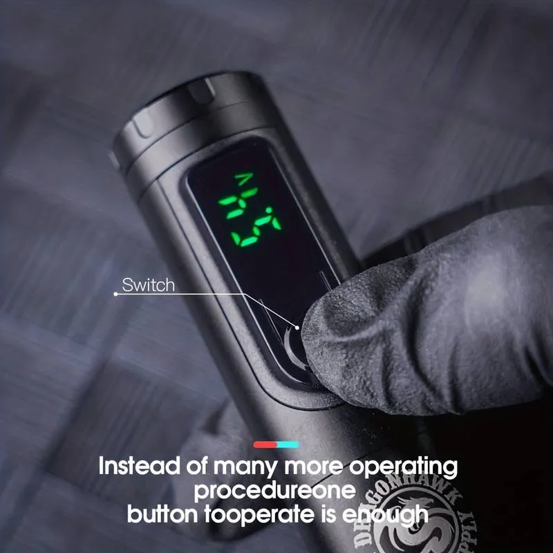 Wireless Battery Tattoo Gun Pen Machine, Free Shipping Canada & US