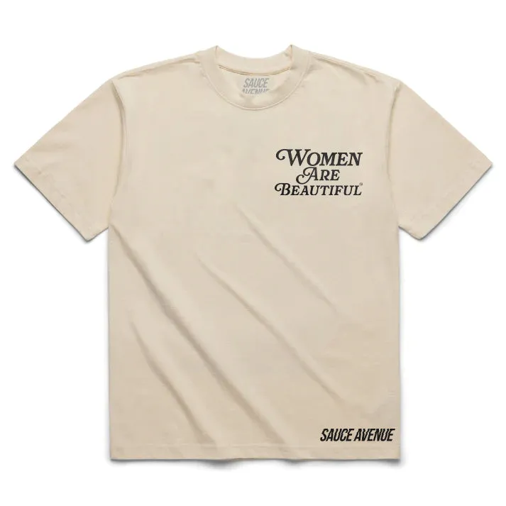 Women Are Beautiful (BK) | Off White Tee