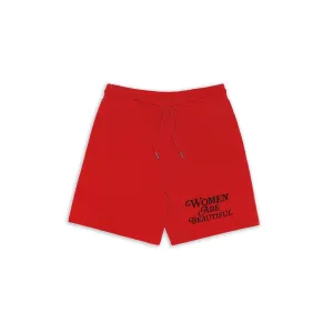 Women Are Beautiful (BK) | Red Shorts