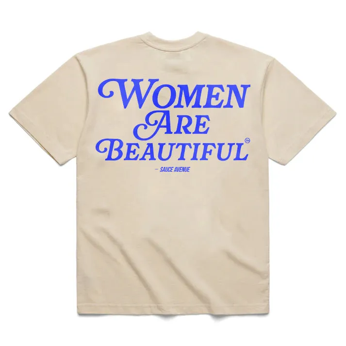 Women Are Beautiful (BL) | Off White Tee