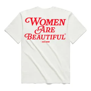 Women Are Beautiful (RD) | White Tee