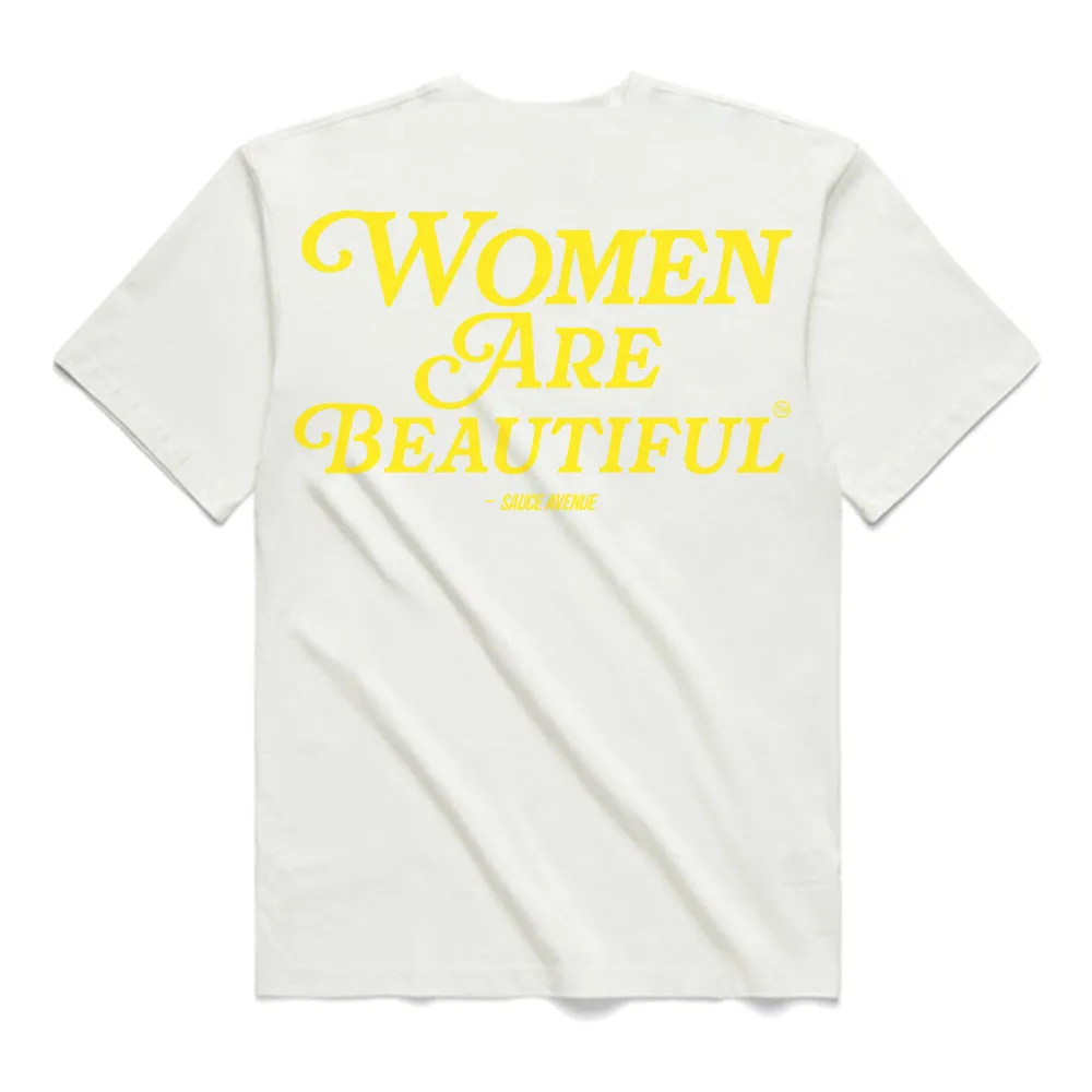 Women Are Beautiful (YL) | White Tee