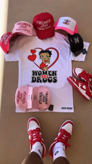 Women Are Drugs (BB Boop) | White Tee