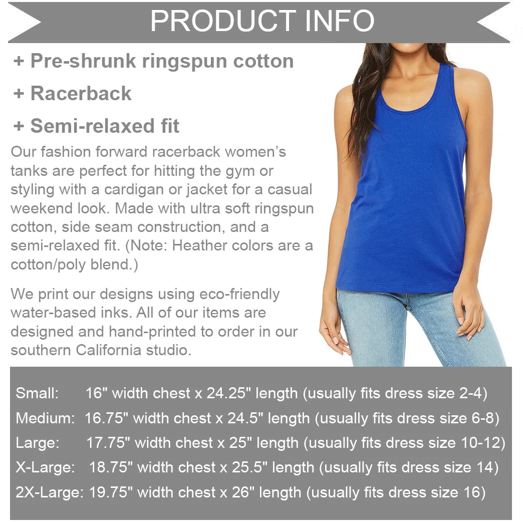 Women's Per My Previous Email Owl Racerback Tank Top