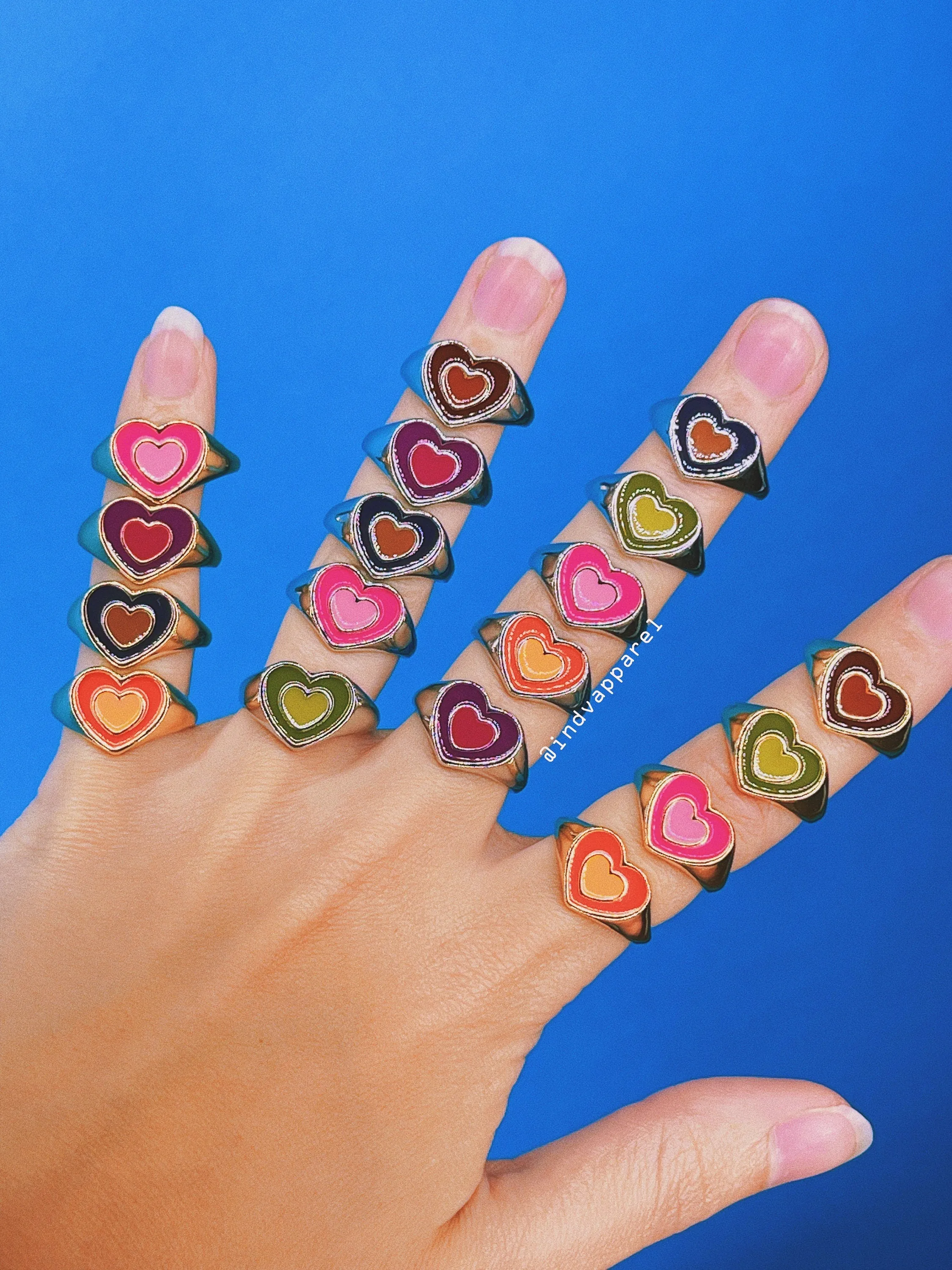 Y2K Heart Ring