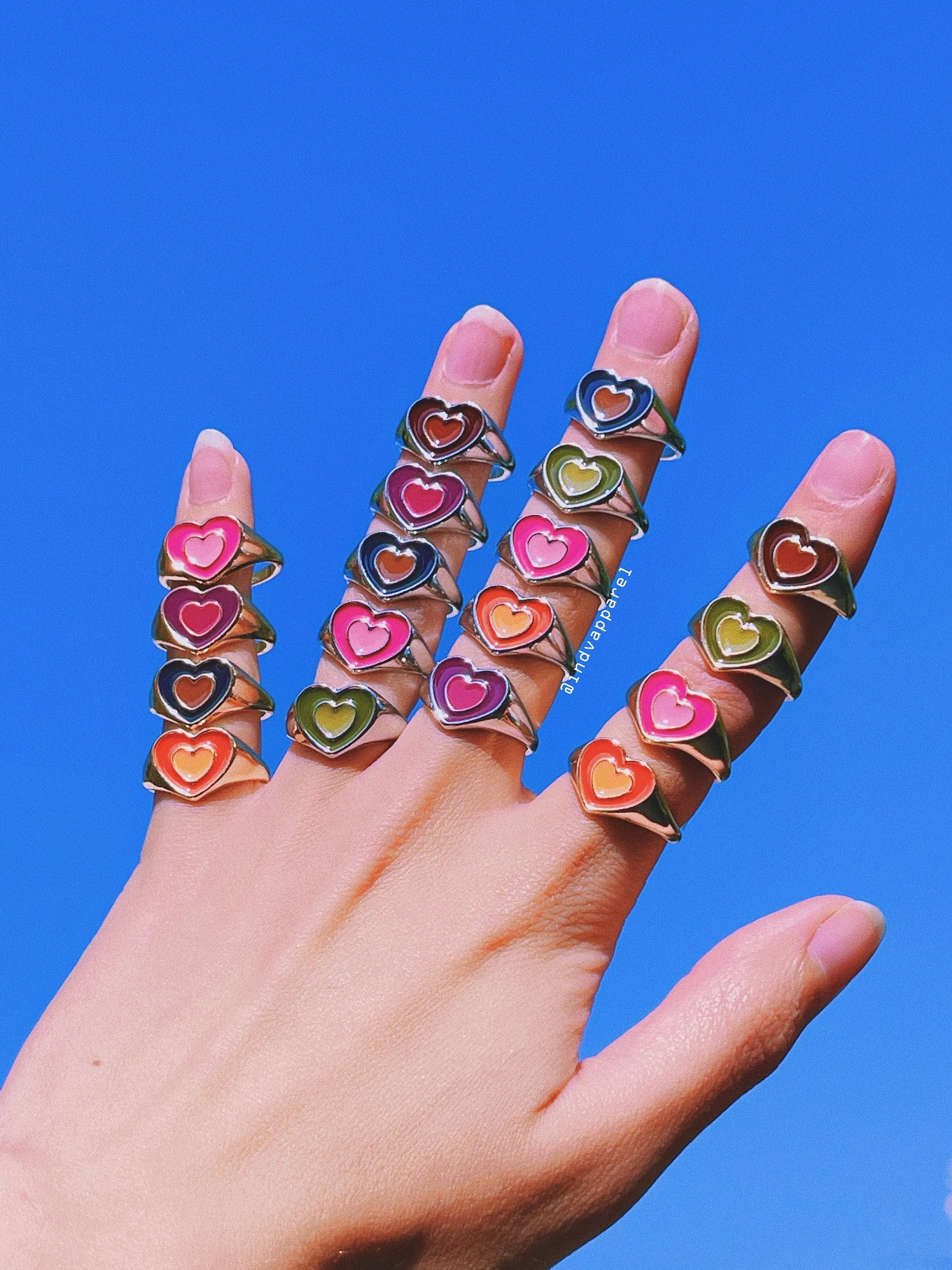 Y2K Heart Ring