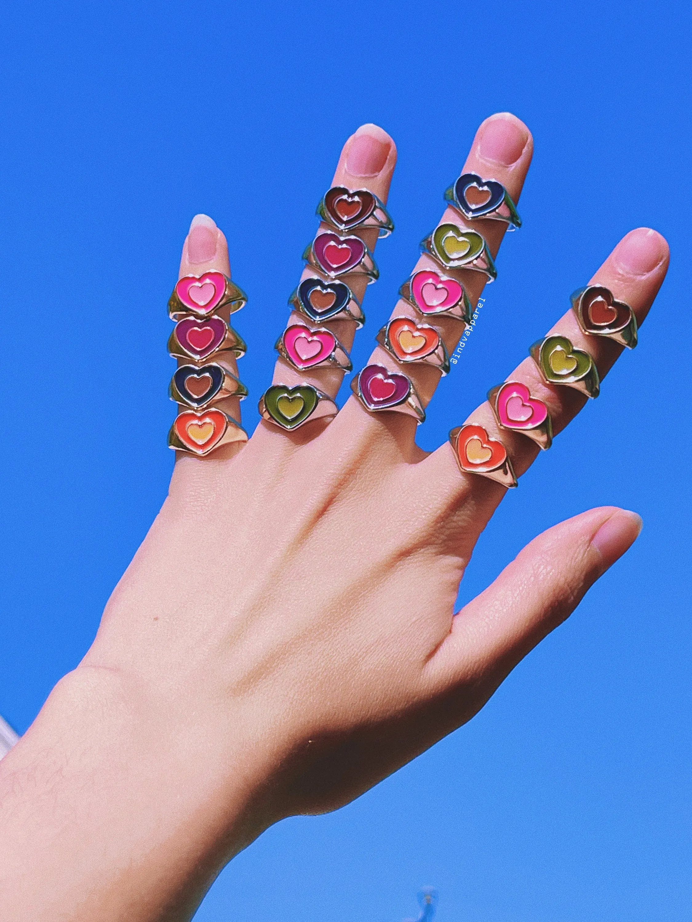 Y2K Heart Ring